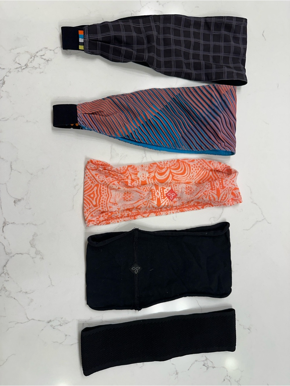 Lot of Women’s headbands- Prana, Injinji, Smartwool